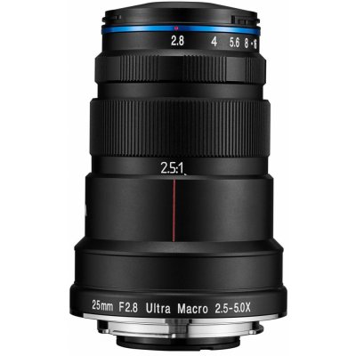 Laowa 25mm f/2.8 2.5-5X Ultra-Macro Sony FE – Sleviste.cz