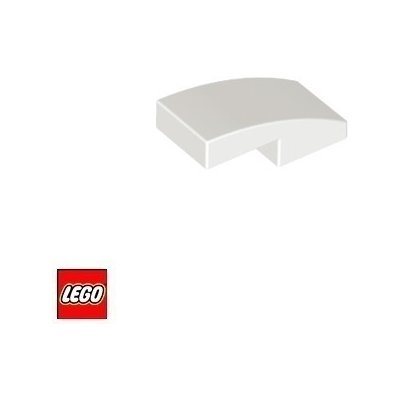 LEGO® 11477 STŘECHA ZAOBLENÁ 1x2 Bílá – Hledejceny.cz