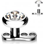 Šperky4U Kompletní microdermal piercing MD036C-03 – Zboží Dáma