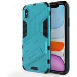 Pouzdro AppleKing odolné ochranné se stojánkem iPhone X/Xs - modré – Hledejceny.cz