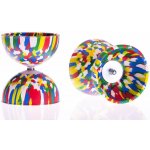 Sada diabolo Multicolor + dřevěné hůlky, vícebarevná – Zboží Dáma