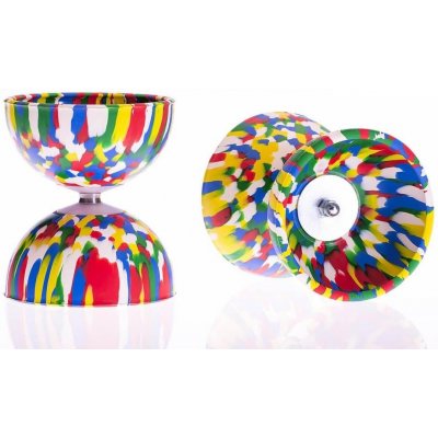 Sada diabolo Multicolor + dřevěné hůlky, vícebarevná – Hledejceny.cz