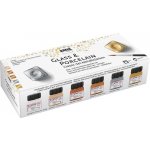 Kreul Sada barev na sklo a porcelán METALLIC 6 x 20 ml 157642 – Zboží Mobilmania