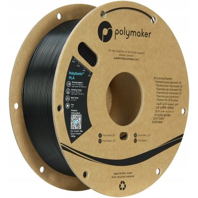 Polymaker PolySonic PLA High Speed černá 1,75mm 1kg – Zboží Živě