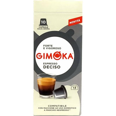 Gimoka Deciso kapsle pro Nespresso 10 ks – Zboží Dáma Gimoka Deciso kapsle pro Nespresso 10 ks – Zboží Dáma