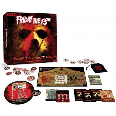 USAopoly Friday the 13th Board Game Horror at Camp Crystal Lake EN – Zboží Mobilmania