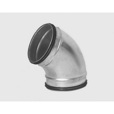 Lindab SAFE oblouk lisovaný BU 45° 100 mm – Hledejceny.cz