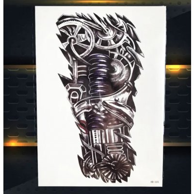 B-TOP Voděodolné dočasné tetování HB-305 – Zboží Dáma