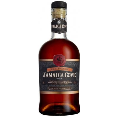 Jamaica Cove Black Ginger Rum 40% 0,7 l (holá láhev) – Zboží Mobilmania