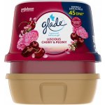 Glade Lucious Cherry & Peony vonný gel do koupelny 180 g – Sleviste.cz