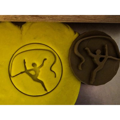 TVOŘÍTKO Gymnastika V Rozměr: 6 cm, + Vykrajovátko: Ne – Hledejceny.cz