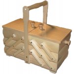 Dřevěná kazeta rozkládací hladká přírodní – Zboží Mobilmania