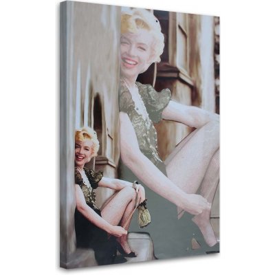 Gario Obraz na plátně Marilyn Monroe - filmová hvězda Rozměry: 40 x 60 cm – Zboží Mobilmania