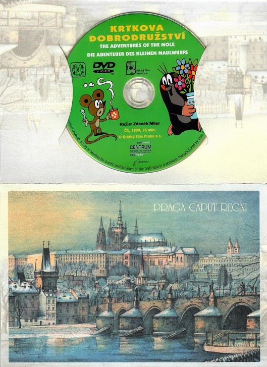 Krtkova dobrodružství 1 DVD