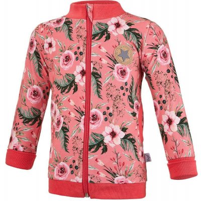 Little Angel Mikina podšitá Outlast květy/starorůžová – Zboží Dáma