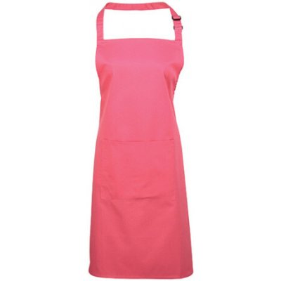 Premier Workwear Pracovní zástěra za krk s kapsou PR154 Fuchsia Pantone 219 72x86cm – Hledejceny.cz