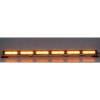 Exteriérové osvětlení Stualarm LED světelná alej, 36x 1W LED, oranžová 950mm, ECE R10