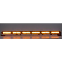 Stualarm LED světelná alej, 36x 1W LED, oranžová 950mm, ECE R10