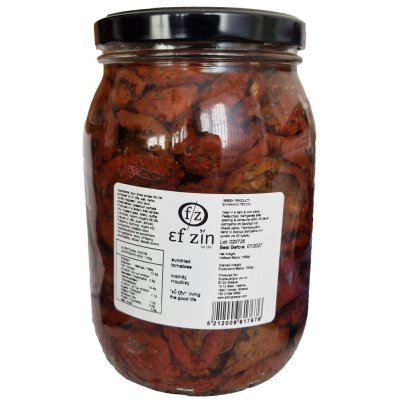 EfZin Řecká sušená rajčata v oleji s bylinkami 1,359 kg – Zbozi.Blesk.cz