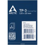 ARCTIC TP-3 Thermal Pad 120 x 20 x 0,5 mm 4 ks ACTPD00055A – Zboží Živě