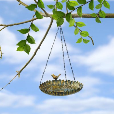 Die moderne Hausfrau Závěsné pítko pro ptáky Golden – Zboží Mobilmania