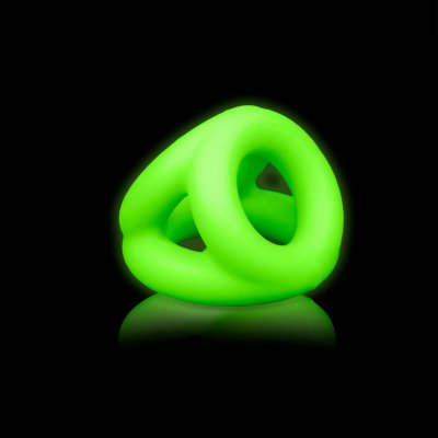 Ouch! Glow in the Dark Cock Ring & Ball Strap 732 – Zboží Mobilmania