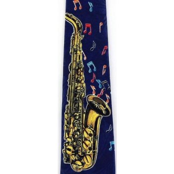 MG 372 kravata Saxofon