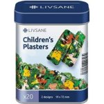 LIVSANE Dětské náplasti v plechové dóze 20 ks – Zboží Dáma
