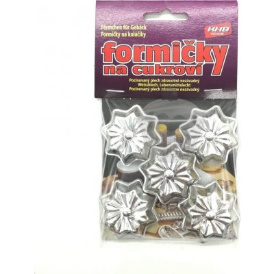 Kovo HB Formička na cukroví Hvězdička 40mm 30ks – Zboží Dáma