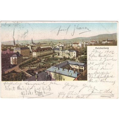 LIBEREC / Reichenberg. 1902. – Zboží Dáma