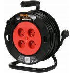 Vorel prodlužovací kabel 25m 4 zásuvky TO-72572 – Zboží Živě