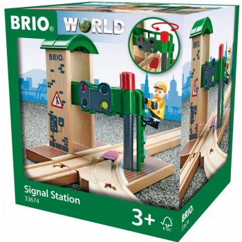 Brio Signální stanice s výhybkou