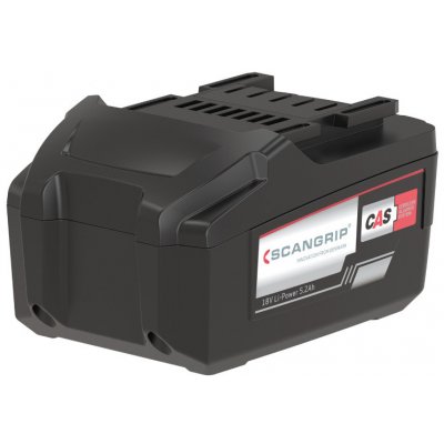 SCANGRIP CAS BATTERY 18V LI-POWER 5,2 Ah – Zboží Mobilmania