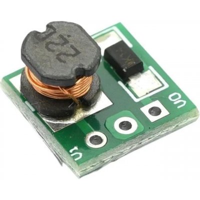 Miniaturní měnič napětí (step-up) ME2108 (0.9V-3.3V na 3.3V až 400mA) – Zboží Mobilmania