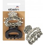ebelin midi sponky do vlasů černé bílé puntíky elegantní styling 2 ks – Zboží Mobilmania