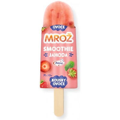 Prima Mrož Jahoda Smoothie 65ml – Zboží Dáma