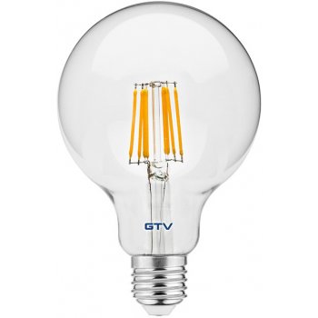 GTV VINTAGE LED žárovka G95 E27 8W 4000K