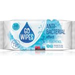 GoWipes Anti-Bacterial Effect D-Panthenol vlhčené čisticí ubrousky na ruce a tělo 60 ks – Zboží Dáma