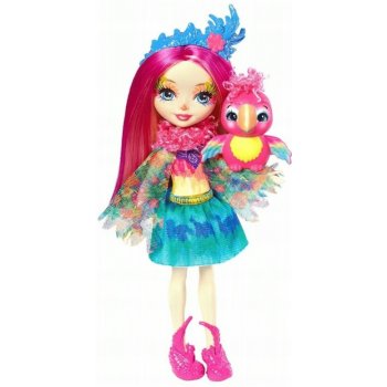 Mattel ENCHANTIMALS se zvířátkem Peeki Parrot a Sheeny