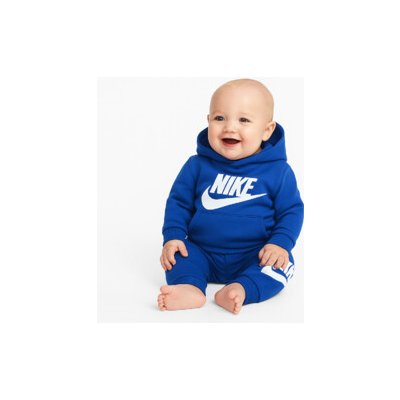Nike kids club fleece set 0196923478955 Modrá – Zboží Dáma