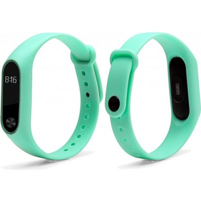 Xiaomi jednobarevný náhradní náramek pro Mi Band 2 tyrkysová MBCZ-X408 – Zboží Mobilmania