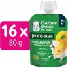 Příkrm a přesnídávka Gerber Organic ovocná mango a kdoule s kokosovým mlékem 16 x 80 g