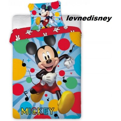 Tiptrade bavlna povlečení Mickey Mouse Taneční párty 140x200 70x90 – Zboží Mobilmania