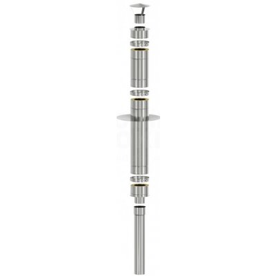 Bokra Nerezový komínový set do sauny 2,5m 120mm IZOL 50 – Zboží Dáma