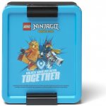 LEGO Ninjago box na svačinu modrá – Zbozi.Blesk.cz