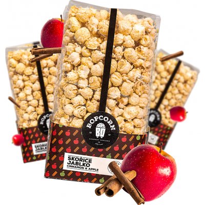 Bopcorn Jablko a skořice - popcorn 1,5l – Zboží Dáma