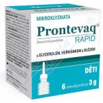 Prontevaq RAPID mikroklyzma děti 6 x 3 g – Sleviste.cz