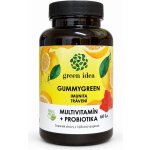 Green idea Gummygreen Multivitamín + probiotika 60 tablet – Hledejceny.cz