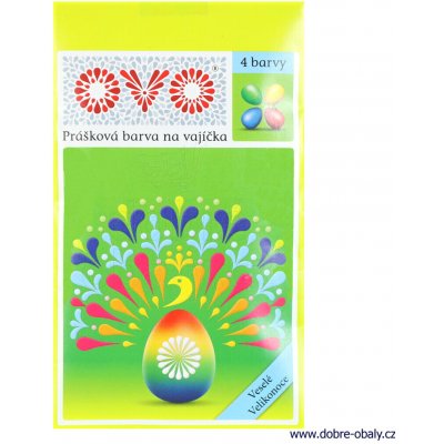 OVO Velikonoční barvy na vajíčka 4 barvy 5 g – Zboží Dáma