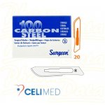 Surgeon Čepelky skalp. č.20 sterilní 100ks – Sleviste.cz